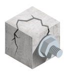 label Béton fissuré - scell it Béton fissuré - Scell it