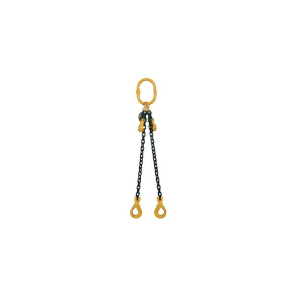 Elingue chaine gr80 4 brins a raccourcisseur crochets automatiques