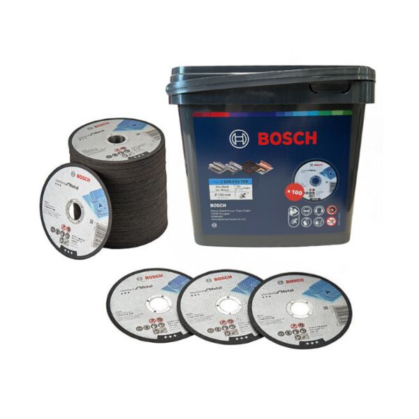 100 disques métal + seau étanche