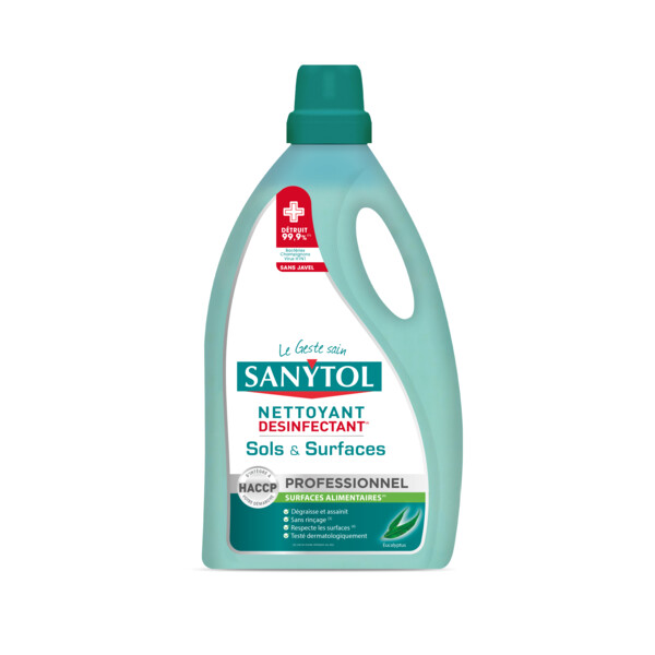 Desinfectant nettoyant sols et surfaces 5l