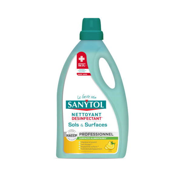 Desinfectant nettoyant sols et surfaces 5l