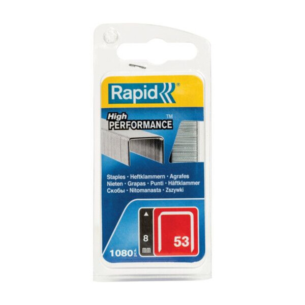 Agrafe en fil acier galvanise