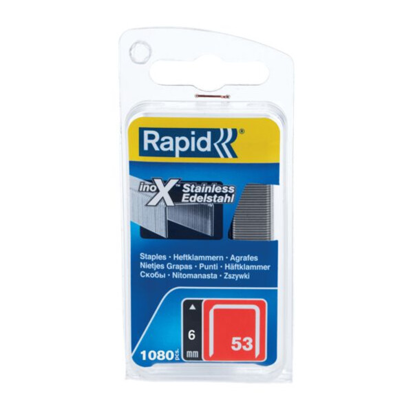 Agrafe en fil acier inoxydable