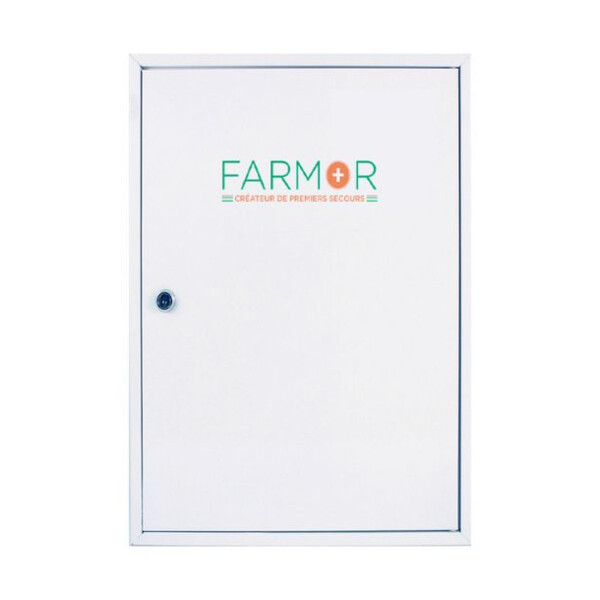 Armoire à pharmacie métal blanche