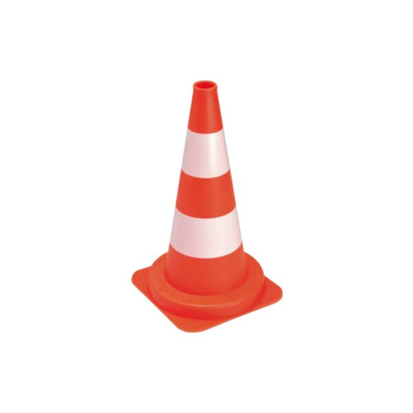 Balise pvc orange fluo