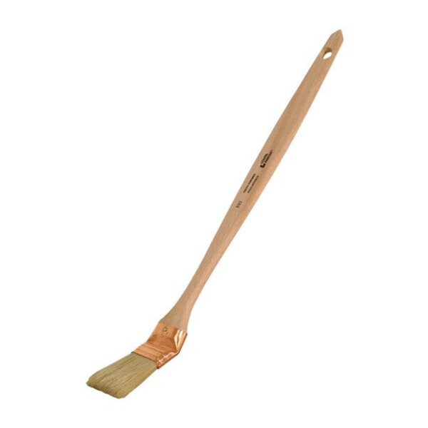 Brosse radiateur coudée