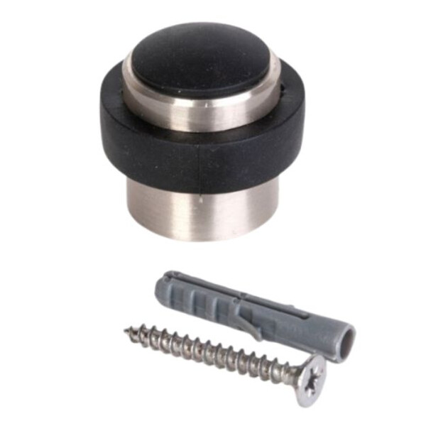 Butoir sol h37xl37mm alu