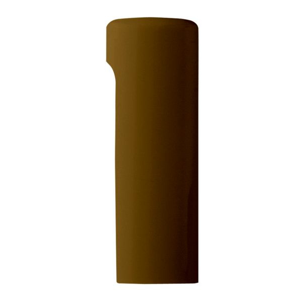Cache fiche alu bout plat