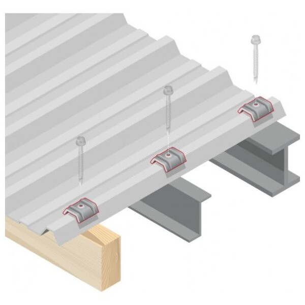 Cavalier bac acier type c