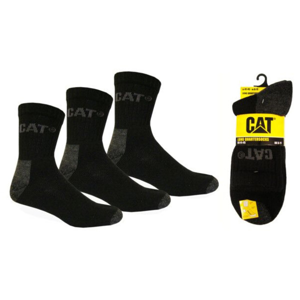 Chaussette quartersocks noir  lot 3 paires t41-45