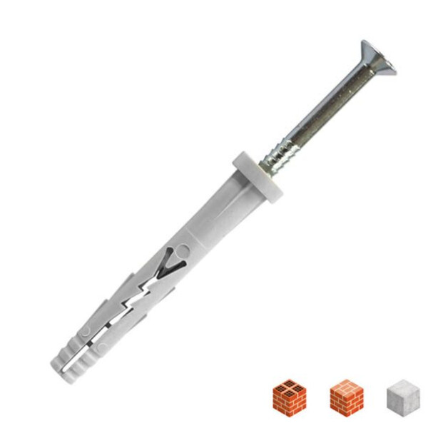 Cheville à frapper turbo scell it