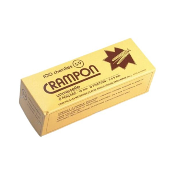 Cheville universelle avec collerette crampon®