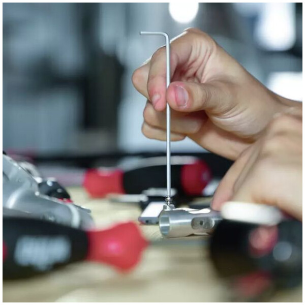 Clé coudée 6 pans tête sphérique