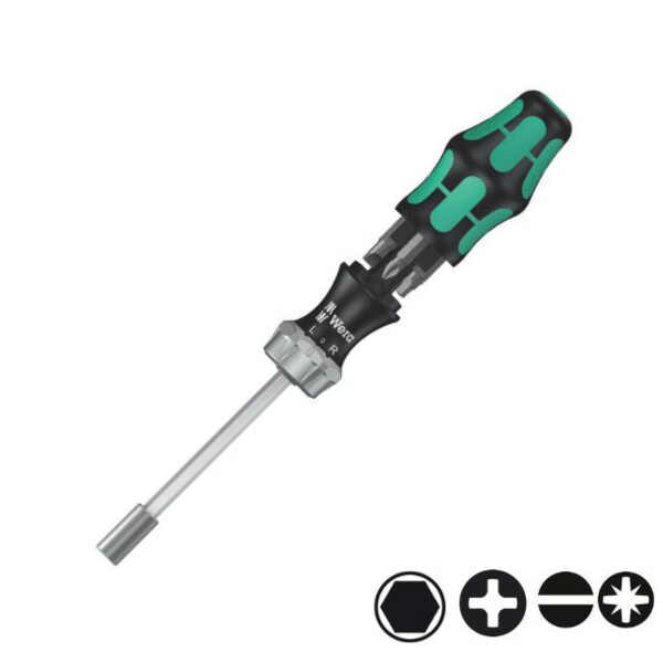 Cliquet tournevis porte-embouts kompakt kraftform kk 27 ra
