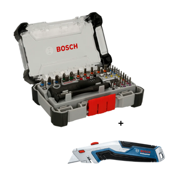 Kit coffret d'embouts vissage précision + cutter