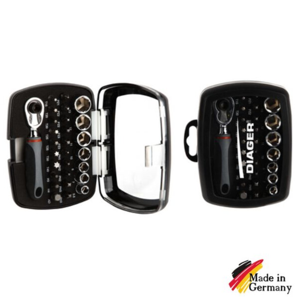 Coffret embouts + douilles 28 pièces