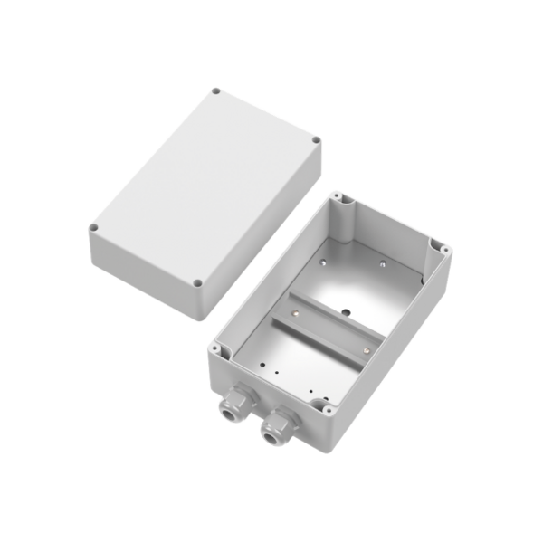 Coffret étanche pour alimentation rail din