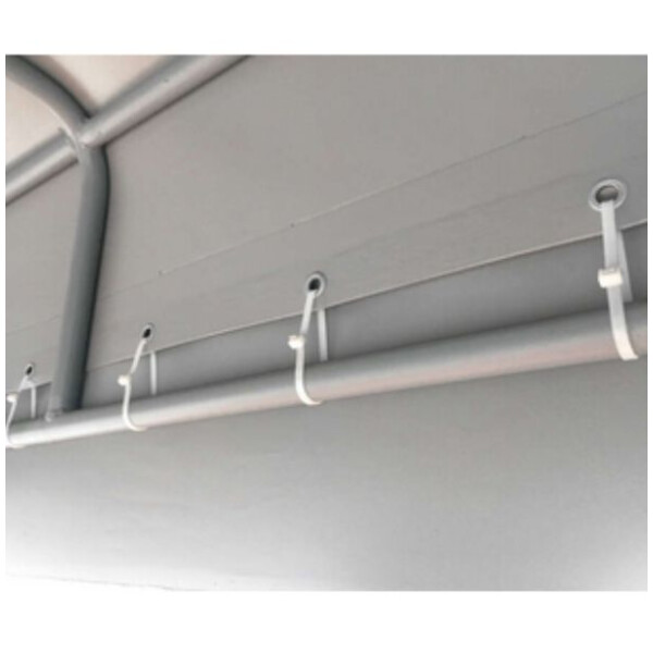 Collier de serrage blanc