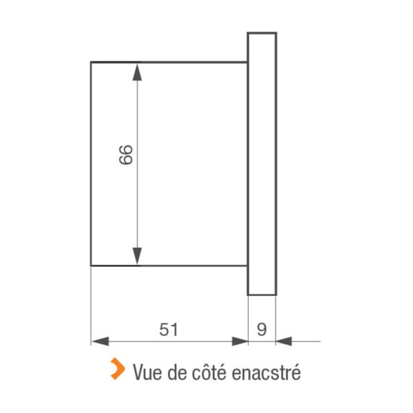 Contacteur à clé universel sans cylindre