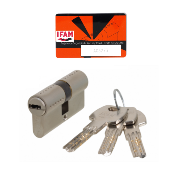 Cylindre double rx - s'entrouvrant 3 clés