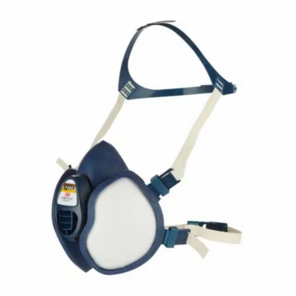 Demi-masque reutilisable sans maintenance 3m a filtre integre serie 4000+