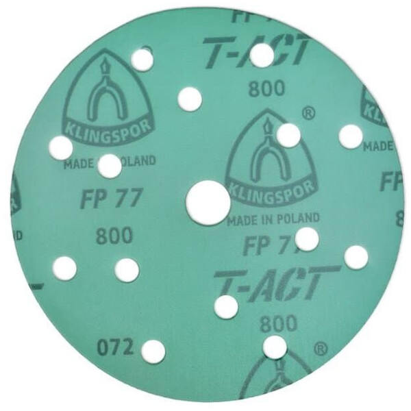 Disque abrasif sur support fibre