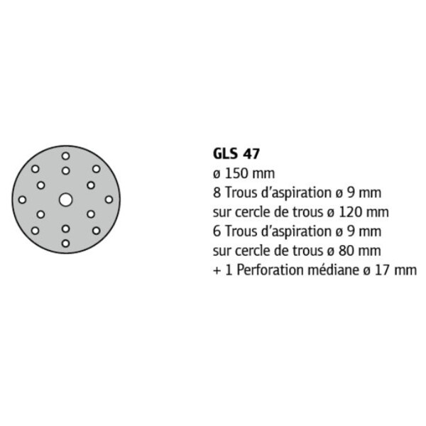 Disque abrasif sur support fibre