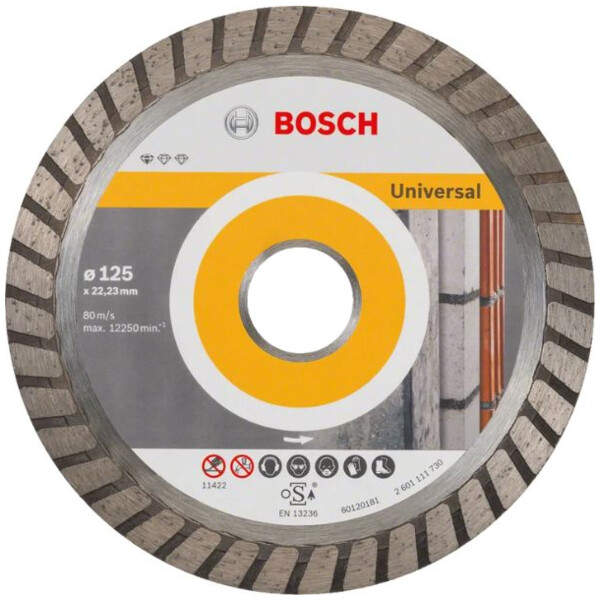 Disque diamant beton 125mm qualite standard