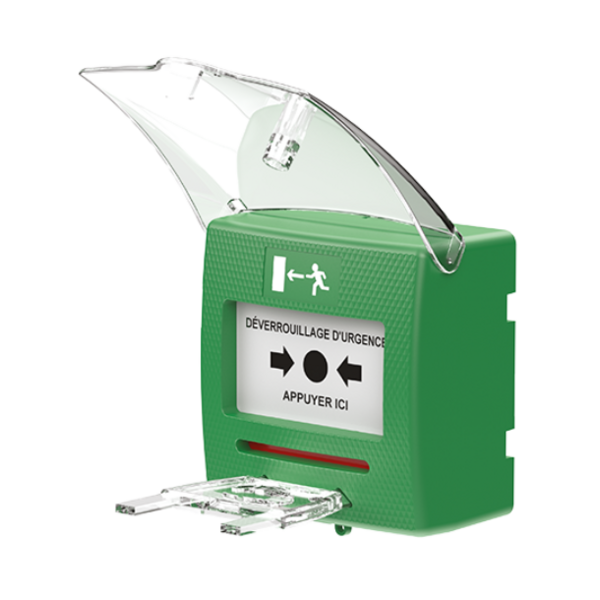 Dm vert shok 2 contacts + capot