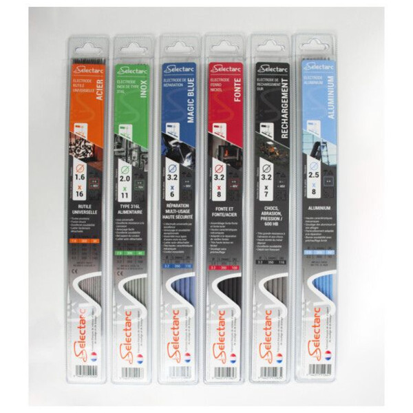 Electrode multi-usage haute securite selectarc magic blue (le blister)