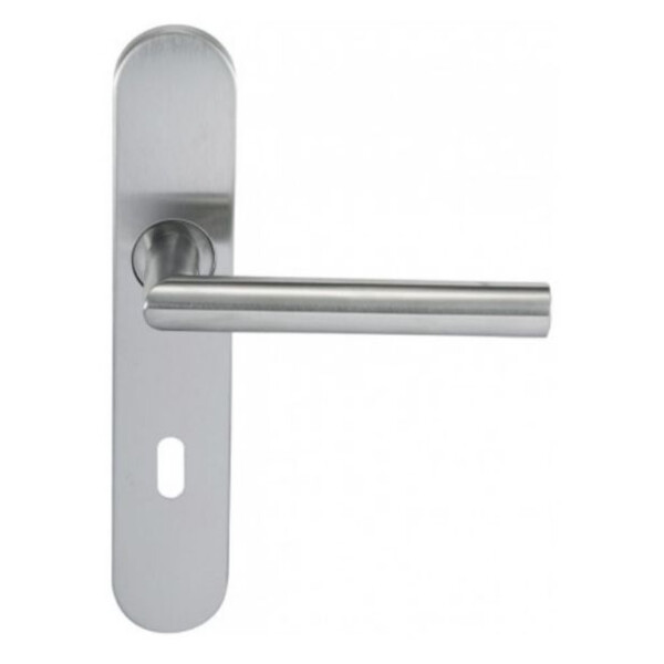 Ensemble sur plaque "noémie" angle vif inox 304
