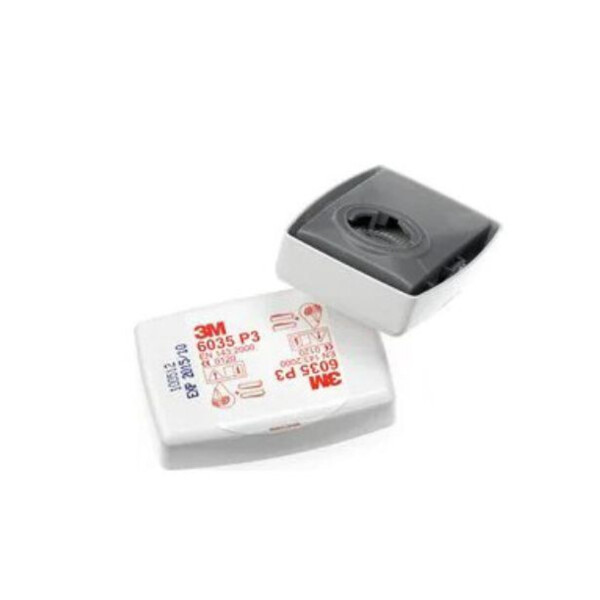 Filtre anti poussieres dans un boitier 3m™ 6035 p3 (paquet de 20)