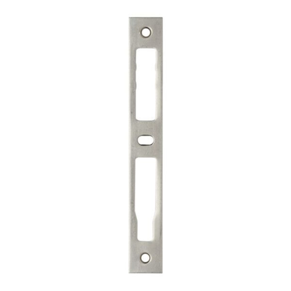 Gache plate 1102 en inox 180x22x2