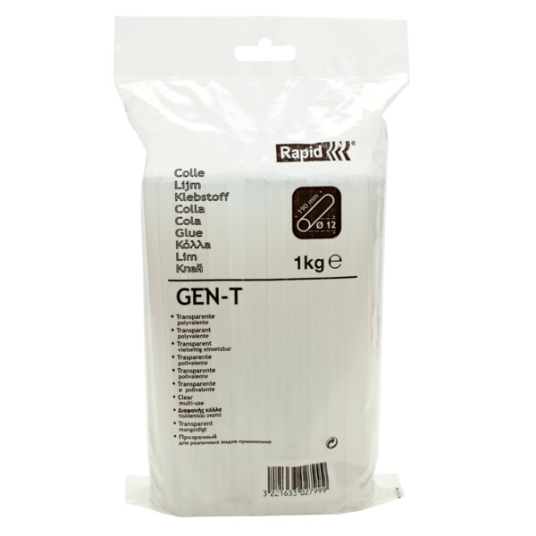 Colle transparente universelle en baton ø 12 mm gen-t