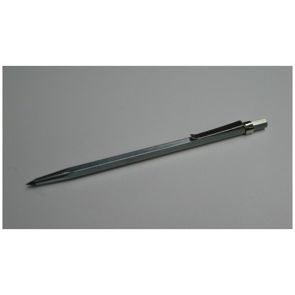 Pointe a tracer corps hexagonal zingue pointe carbure 2,5mm