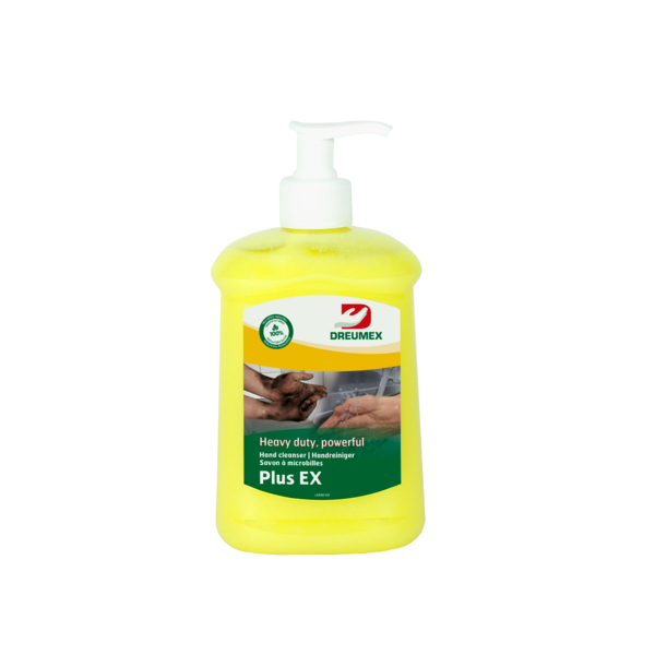 Savon gel plus microbilles 500gr + pompe