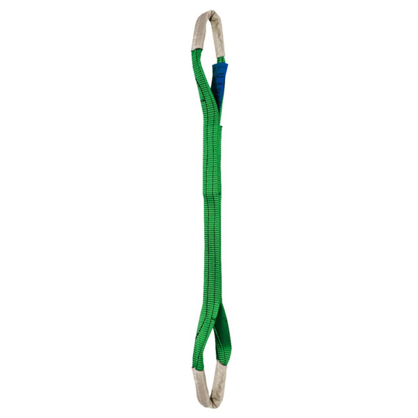 Elingue sangle plate a boucle repliee