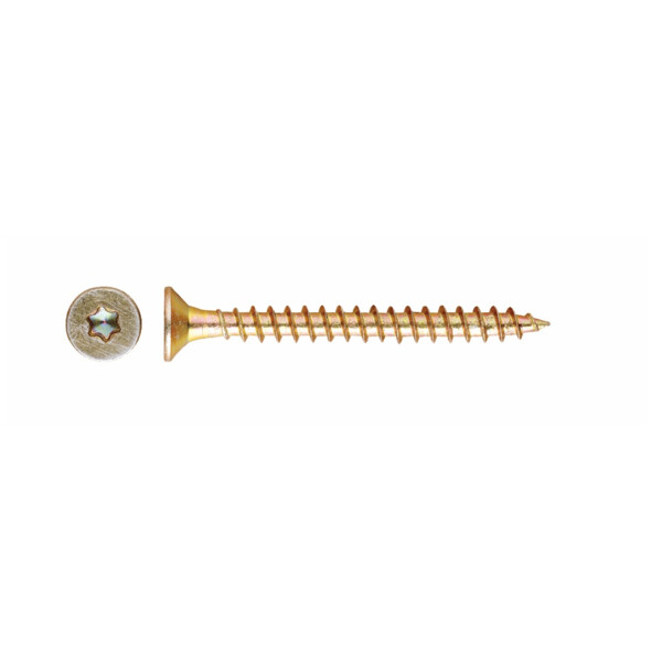 Vis tete fraisee torx gamme tp-to bichromate