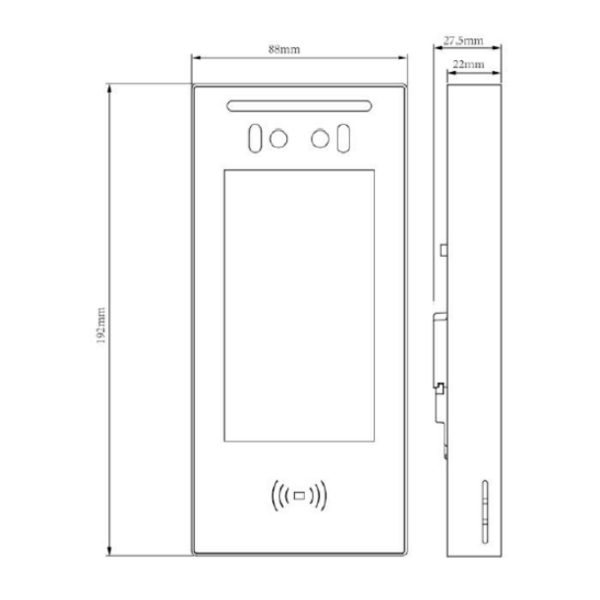Interphone vidéo e16c