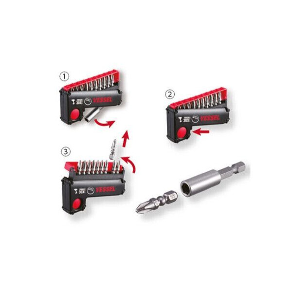 Jeu 11 embouts impacts ball