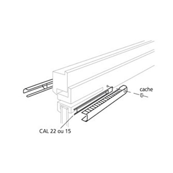 Kit grille de ventilation