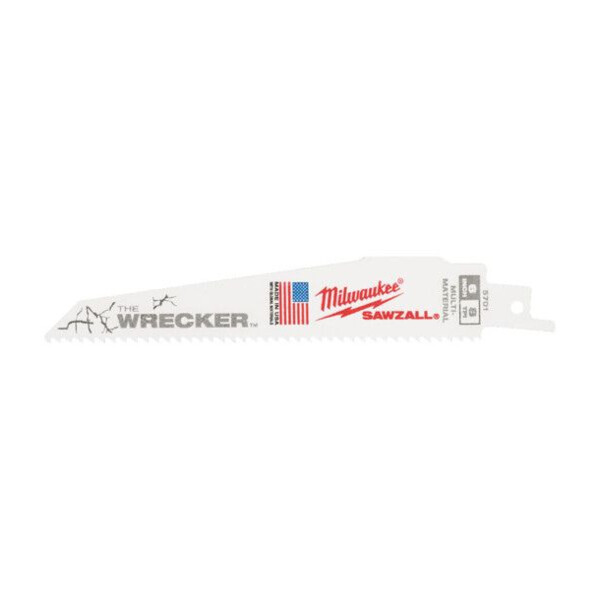 Lame de scie sabre bimetal multi-materiaux wrecker