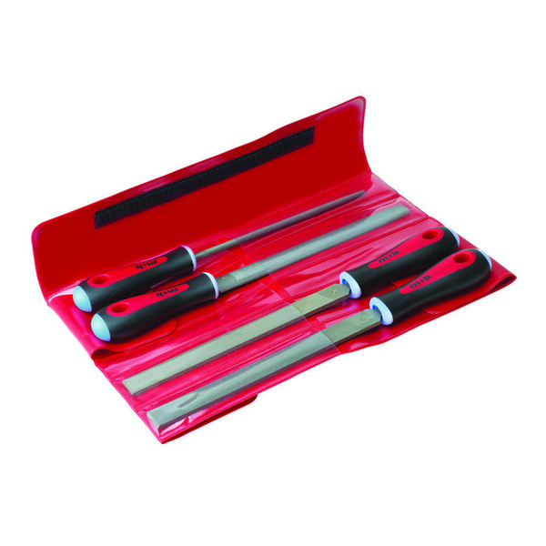 Limes bi-matiere 200mm (trousse de 4)