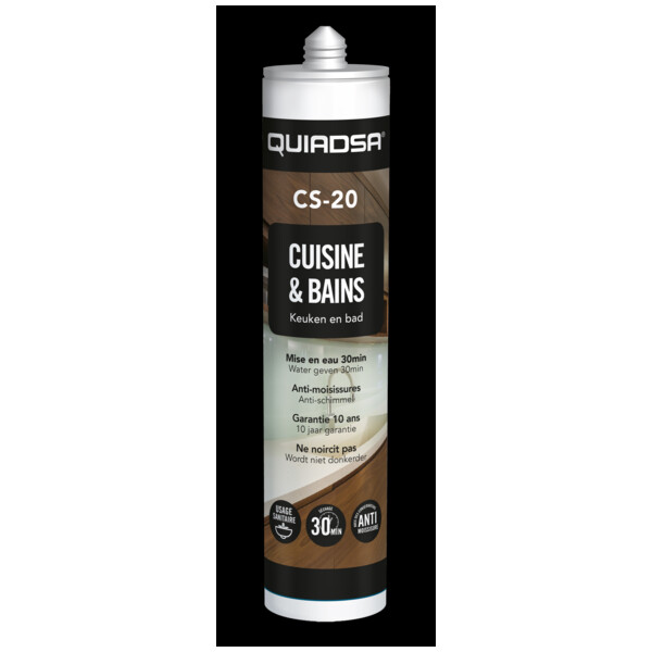 Silicone acetique sanitaire anti moisissure