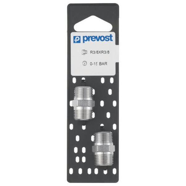 Mamelon double filetage male conique - a2