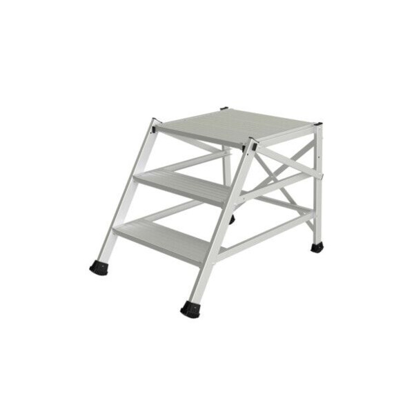 Marchepied aluminium podium