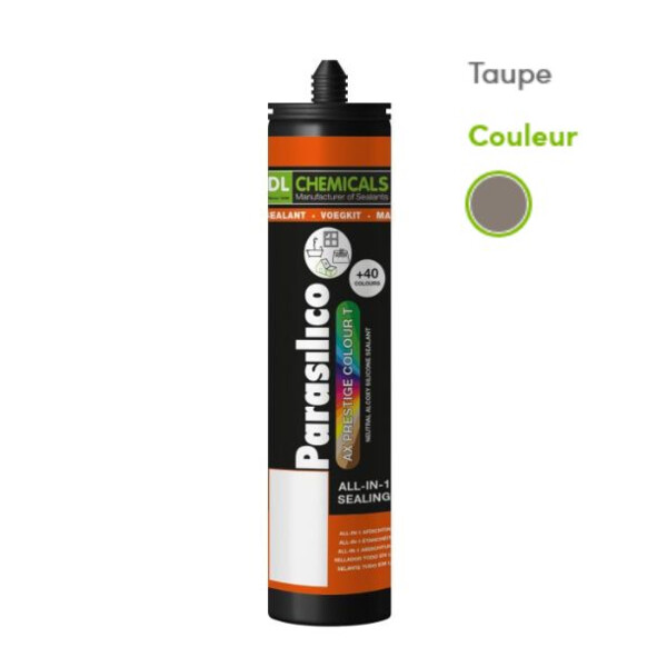 Mastic silicone prestige colour ton beige cart300ml