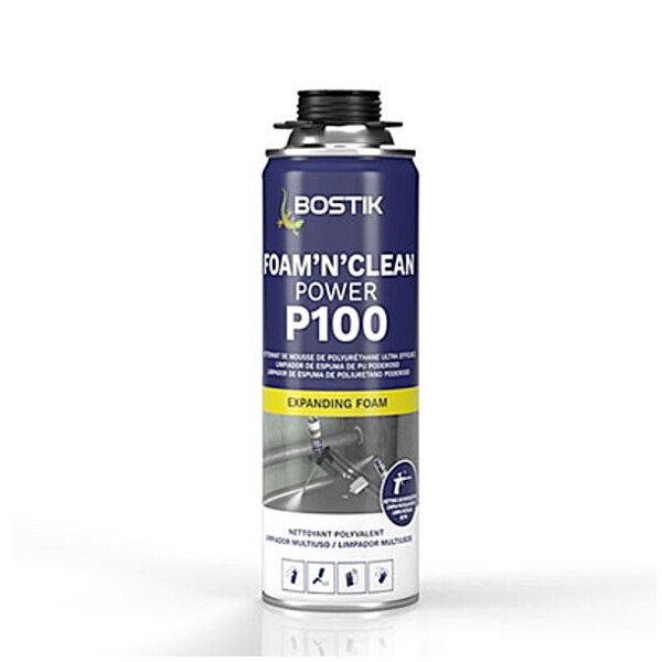 Nettoyant pour mousse expansive p100 foam'n'clean power 500ml