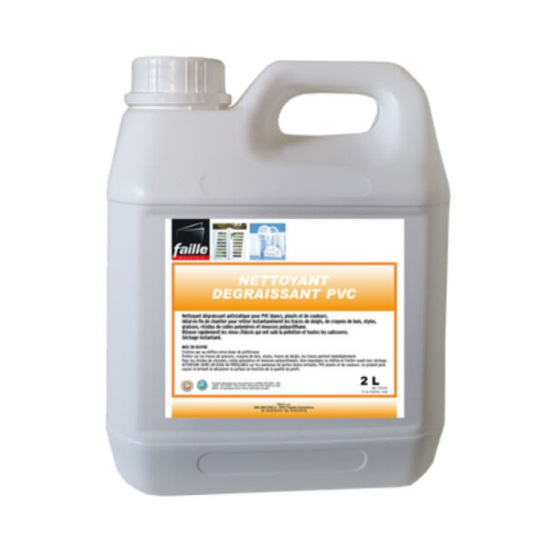 Nettoyant pvc non corrosif