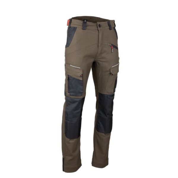 Pantalon sonique marron/noir